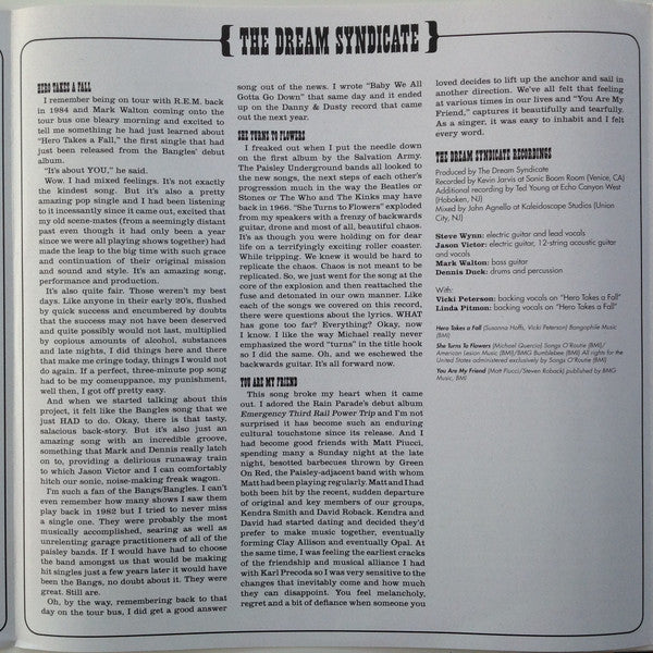 Bangles • The Three O'Clock • The Dream Syndicate - 3×4 | Mint (M) Mint (M)-