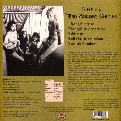 Barney James With Warhorse (2) - Köneg 'The Second Coming' | Mint (M) Mint (M)-