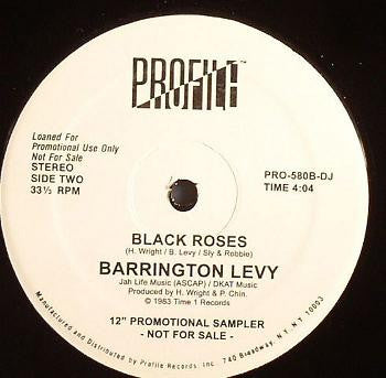 Barrington Levy - The Vibes Is Right / Black Roses | Mint (M) Generic-
