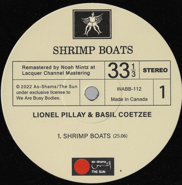 Basil Coetzee, Lionel Pillay - Shrimp Boats | Mint (M) Mint (M)-