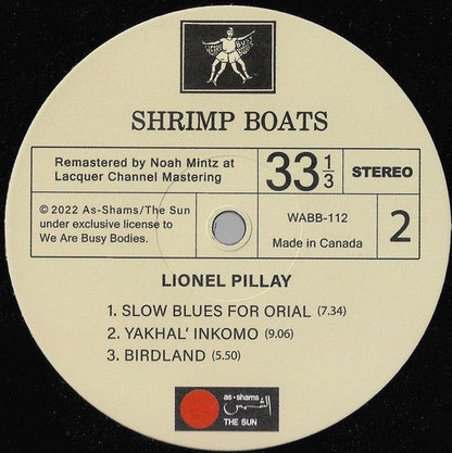 Basil Coetzee, Lionel Pillay - Shrimp Boats | Mint (M) Mint (M)-