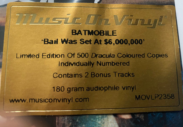 Bail Was Set At $6,000,000 (VINYL) | Mint (M) Mint (M)-