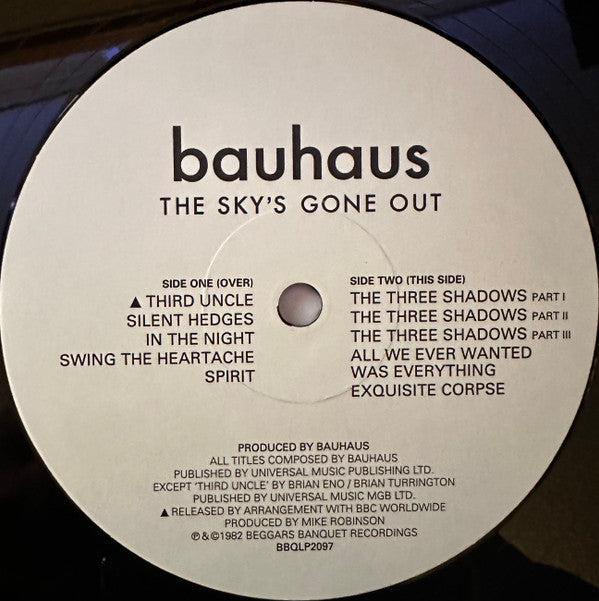 Bauhaus - The Sky's Gone Out | Mint (M) Mint (M)-