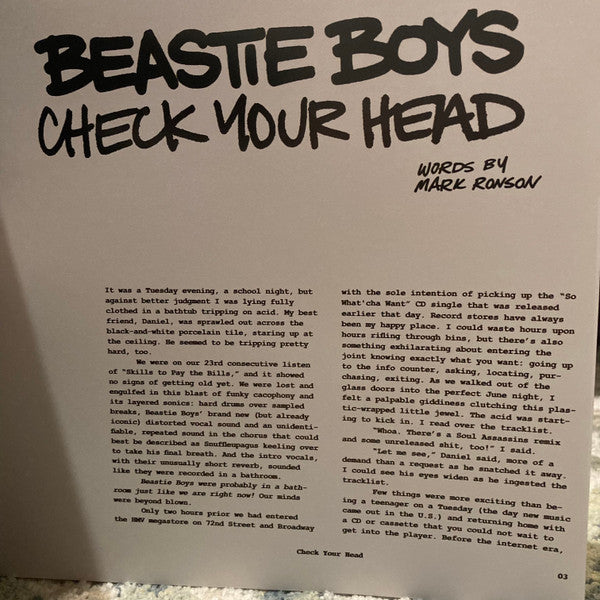 Check Your Head | Mint (M) Mint (M)-