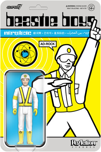 Beastie Boys - Super7 - Beastie Boys - ReAction Figures Wv4 - Ad-Rock (Intergalactic Crossing Guard) (Collectible, Action Figure) |-