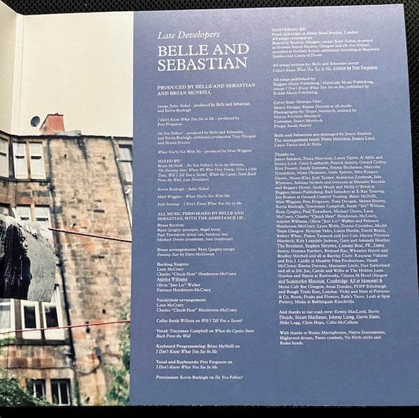 Belle & Sebastian - Late Developers | Mint (M) Mint (M)-