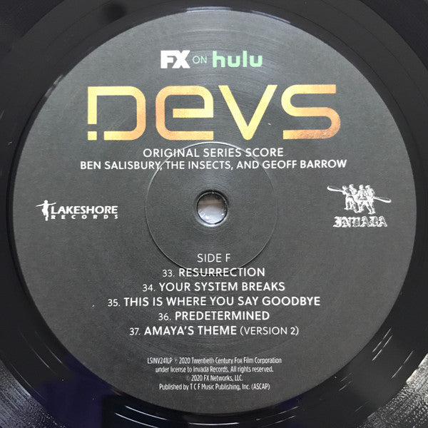 Devs (Original Series Score) | Mint (M) Mint (M)-