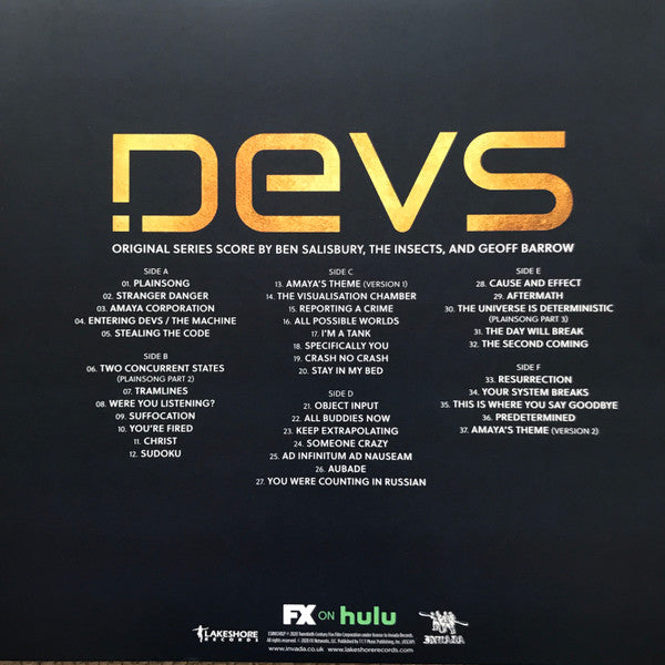 Devs (Original Series Score) | Mint (M) Mint (M)-