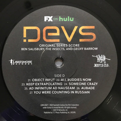 Devs (Original Series Score) | Mint (M) Mint (M)-