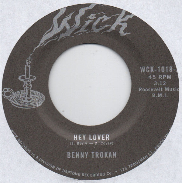 Ben Trokan - Hey Lover / Walking Back | Mint (M) Generic-