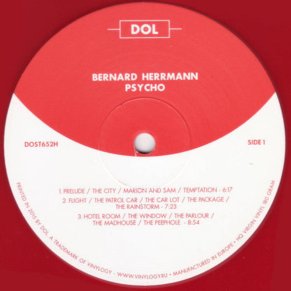 Bernard Herrmann - Psycho (The Original Film Score) (RED VINYL) | Mint (M) Mint (M)-