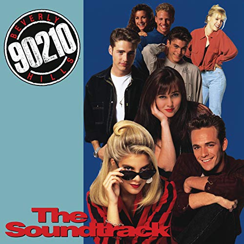 Beverly Hills 90210 - Beverly Hills 90210: The Soundtrack (TRANSPARENT LIGHT BLUE VINYL) | Mint (M) Mint (M)-