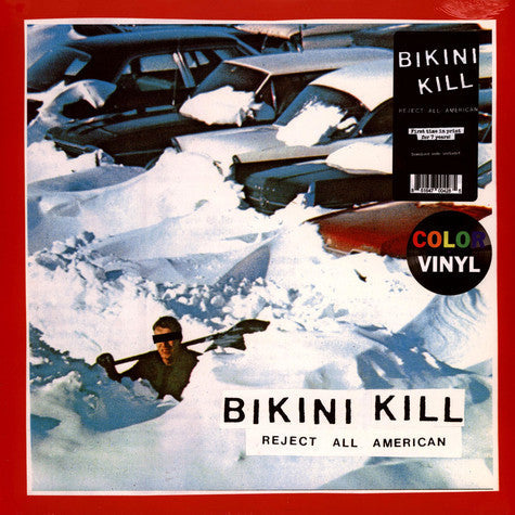 BIKINI KILL - Reject All American (Ltd Red Vinyl) | Mint (M) Mint (M)-