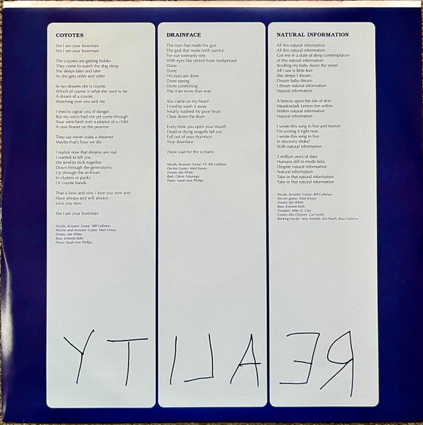 Bill Callahan - Reality | Mint (M) Mint (M)-