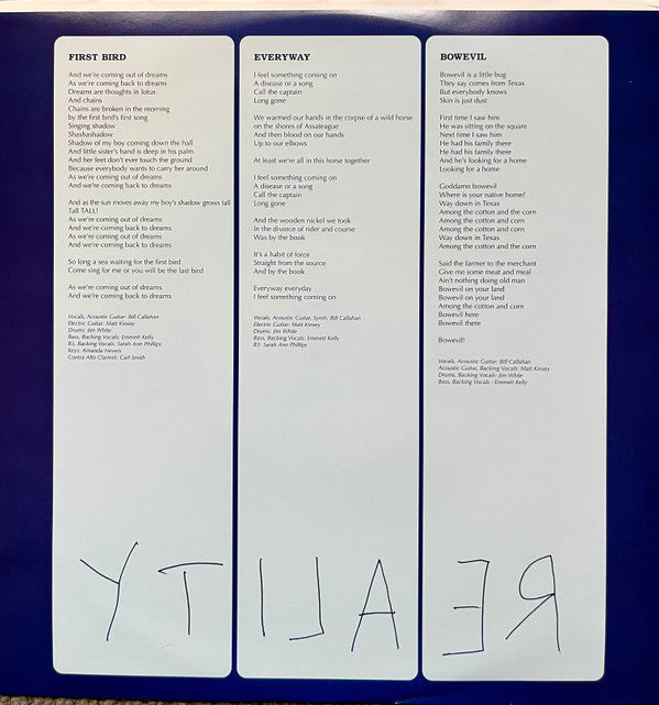 Bill Callahan - Reality | Mint (M) Mint (M)-
