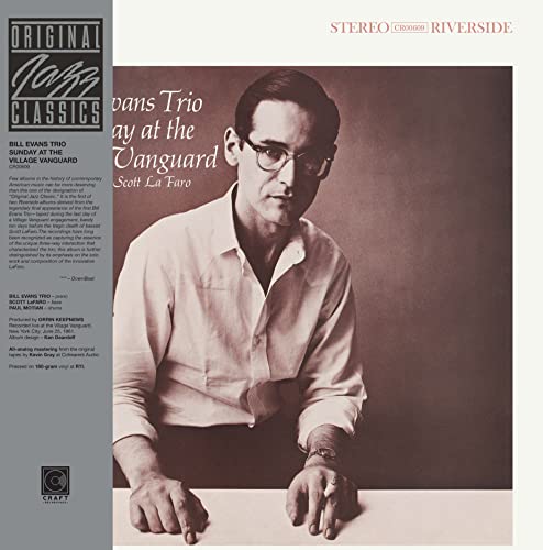 Bill Evans Trio - Sunday At The Village Vanguard (Original Jazz Classics Series) [LP] | Mint (M) Mint (M)-