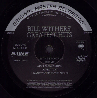 Bill Withers' Greatest Hits | Mint (M) Mint (M)-