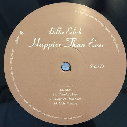 Billie Eilish - Happier Than Ever | Mint (M) Mint (M)-
