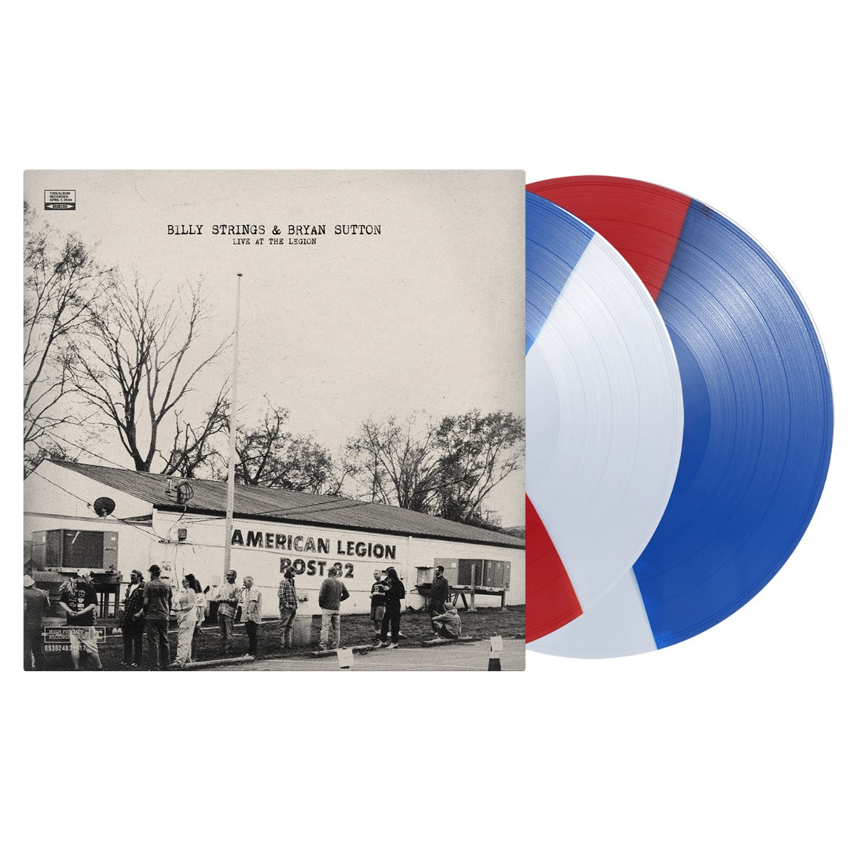 Billy Strings & Bryan Sutton - Live at the Legion (2x RED WHITE & BLUE VINYL) | Mint (M) Mint (M)-