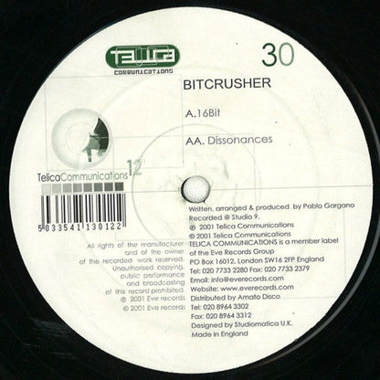 Bitcrusher - 16Bit | Good (G) Very Good Plus (VG+)-