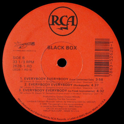 Black Box - Everybody Everybody (VINYL) | Mint (M) Generic-