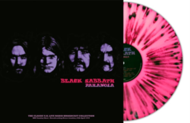Black Sabbath - Paranoia (180g Splatter Vinyl Import) | Mint (M) Mint (M)-