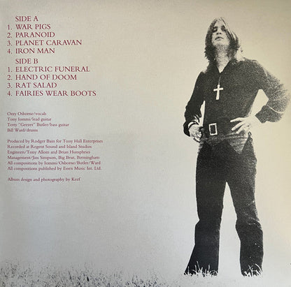 Black Sabbath - Paranoid (UK IMPORT) | Mint (M) Mint (M)-