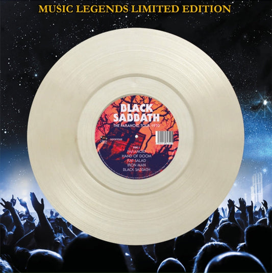 Black Sabbath - The Paranoid Tour 1970 (Clear Vinyl) [Import] | Mint (M) Mint (M)-