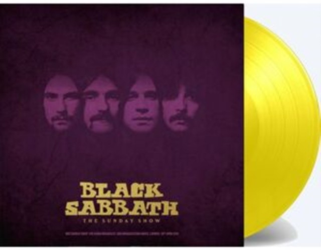 Black Sabbath - The Sunday Show: BBC Broadcasting House, London 1970 (Yellow Vinyl) | Mint (M) Mint (M)-