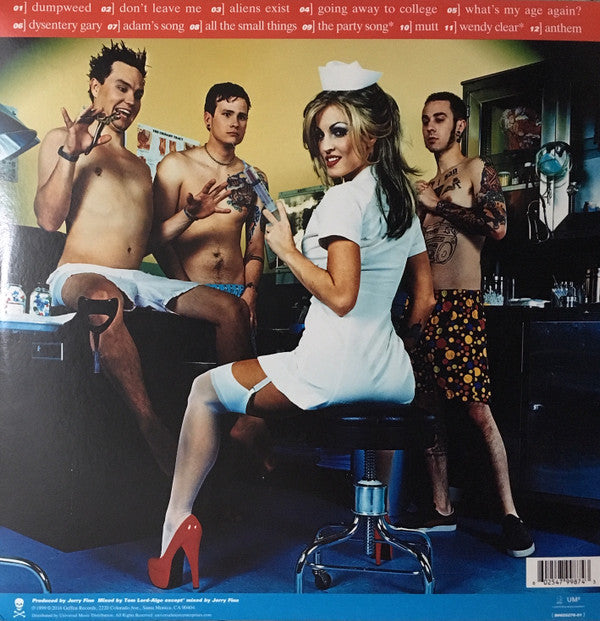 Blink-182 Enema Of The State UMe, Geffen Records LP, Album, M/Print, RE, 180 Mint (M) Mint (M)-