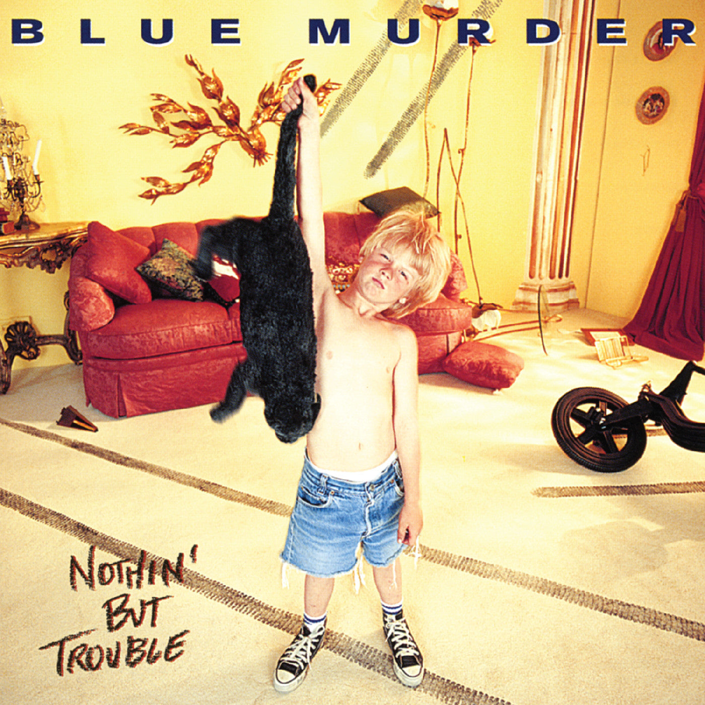 Blue Murder - Nothin' But Trouble (Remastered) (Blue W/ Black Cat Swirl 2xVINYL) | Mint (M) Mint (M)-