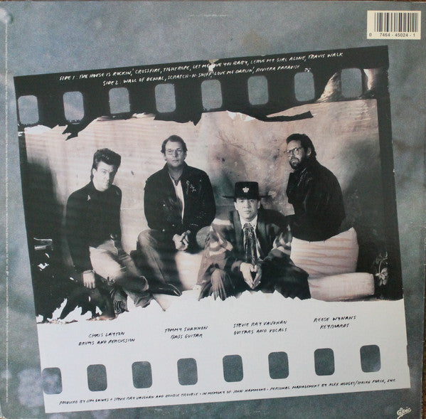Stevie Ray Vaughan & Double Trouble In Step LP Very Good Plus (VG+) Near Mint (NM or M-)-