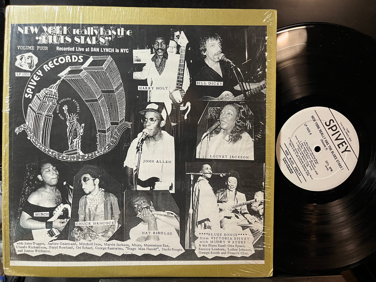 Various - New York Really Has The Blues Stars (Volume Four) (VINYL LP) | Near Mint- (NM-) Near Mint (NM)-