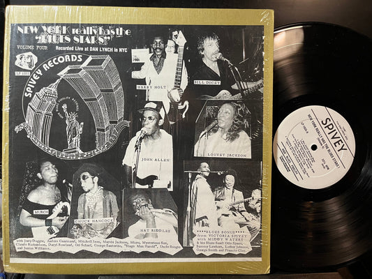 Various - New York Really Has The Blues Stars (Volume Four) (VINYL LP) | Near Mint- (NM-) Near Mint (NM)-