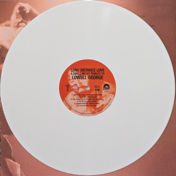 Various - Long Distance Love (A Sweet Relief Tribute To Lowell George) (WHITE VINYL) | Mint (M) Mint (M)-