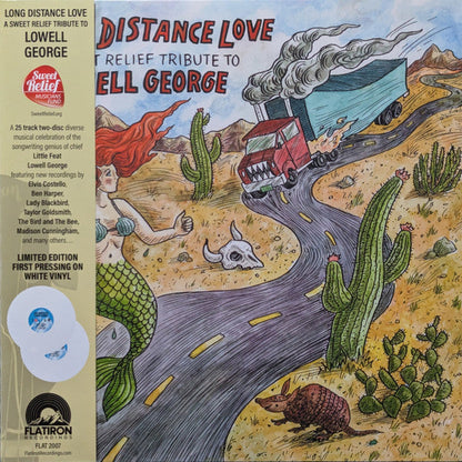 Various - Long Distance Love (A Sweet Relief Tribute To Lowell George) (WHITE VINYL) | Mint (M) Mint (M)-
