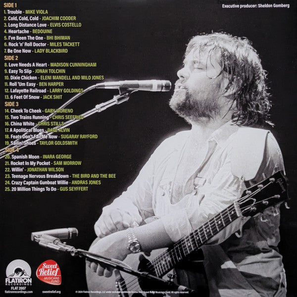 Various - Long Distance Love (A Sweet Relief Tribute To Lowell George) (WHITE VINYL) | Mint (M) Mint (M)-