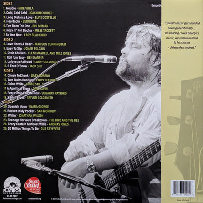 Various - Long Distance Love (A Sweet Relief Tribute To Lowell George) (WHITE VINYL) | Mint (M) Mint (M)-