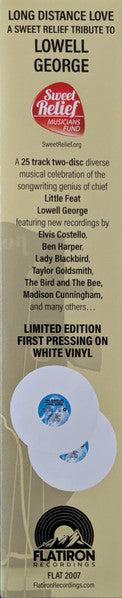 Various - Long Distance Love (A Sweet Relief Tribute To Lowell George) (WHITE VINYL) | Mint (M) Mint (M)-