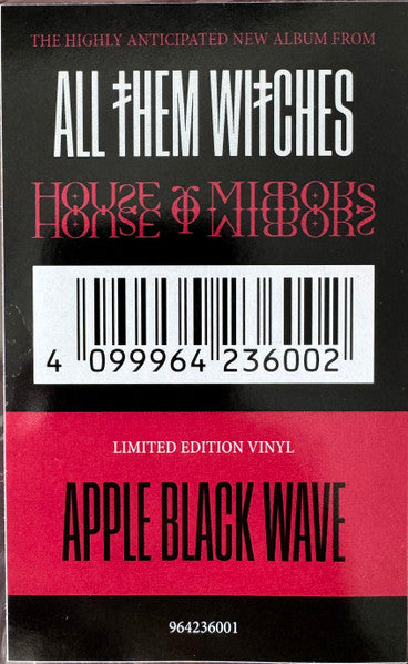 All Them Witches - House Of Mirrors (Apple/Black Wave Vinyl) |-