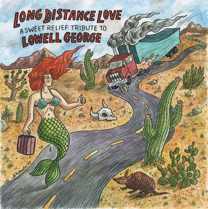 Various - Long Distance Love (A Sweet Relief Tribute To Lowell George) (WHITE VINYL) | Mint (M) Mint (M)-