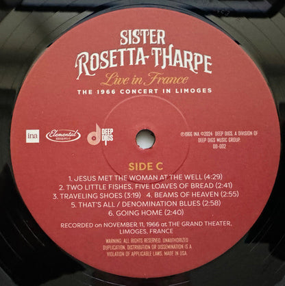 Sister Rosetta Tharpe - Live In France: The 1966 Concert In Limoges (VINYL RSD) |-
