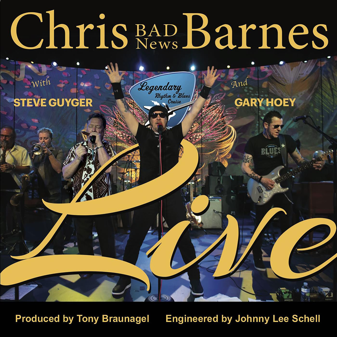 Barnes, Chris BadNews - Live (CD) |-