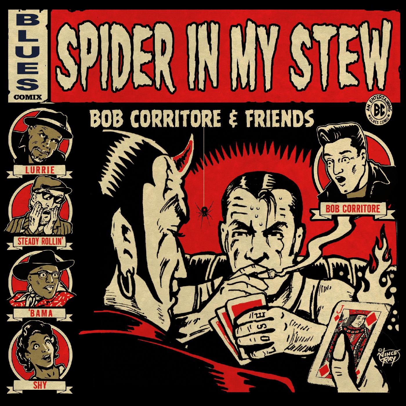 Corritore, Bob & Friends - Spider In My Stew (CD) |-