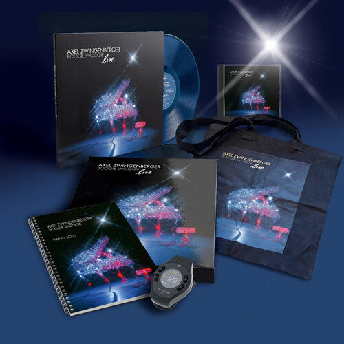 Axel Zwingenberger - (PRESALE 7/31/26) Boogie Woogie Live (BOX BAG BOOK METRONOME CD 12AM BLUE VINYL) |-