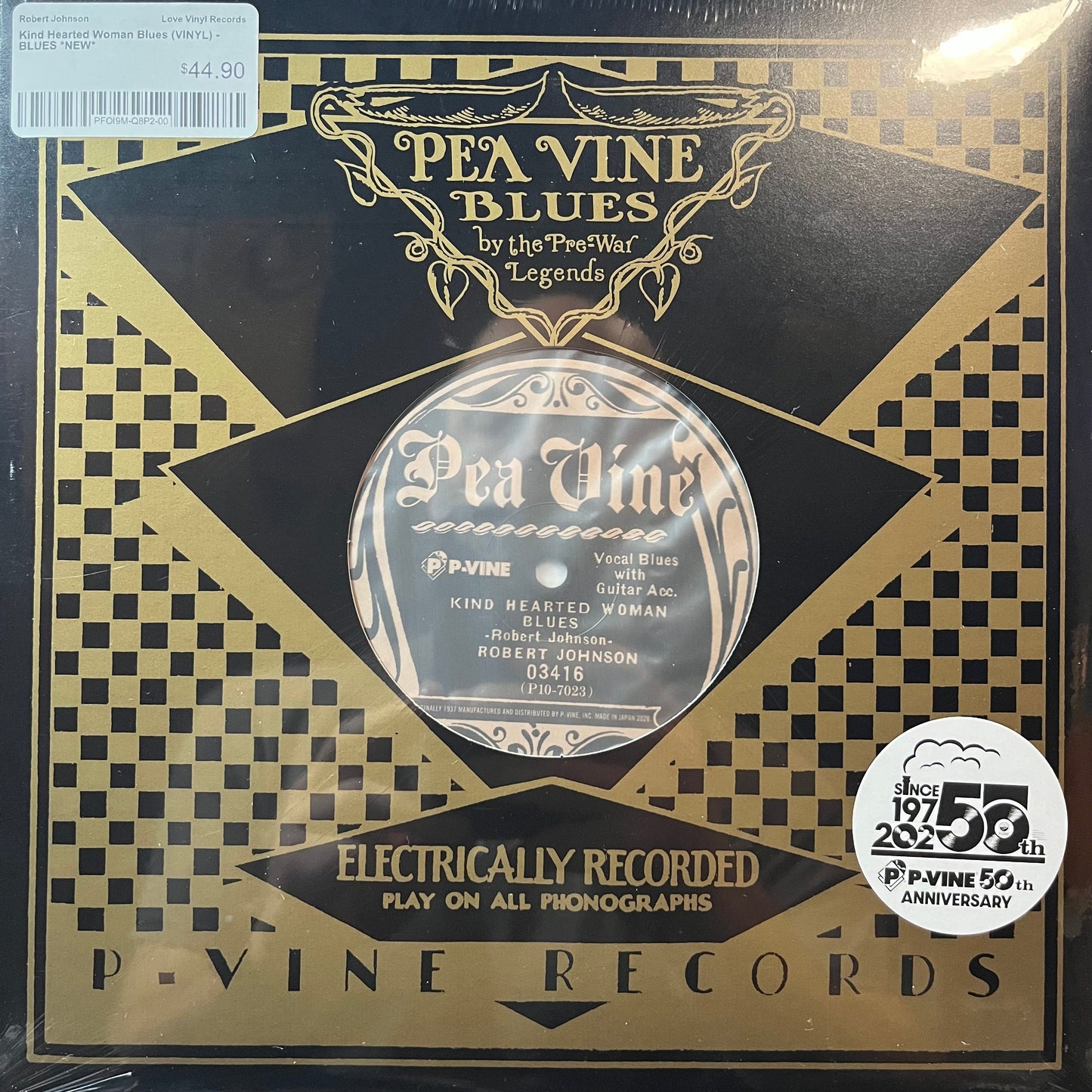 Robert Johnson - Kind Hearted Woman Blues (VINYL) | Mint (M) Mint (M)-