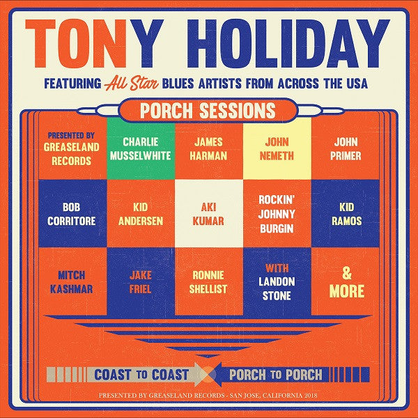 Holiday, Tony - Porch Sessions (CD) |-