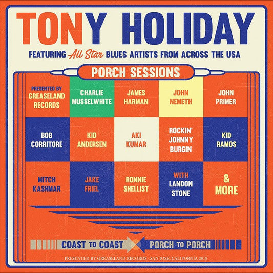 Holiday, Tony - Porch Sessions (CD) |-