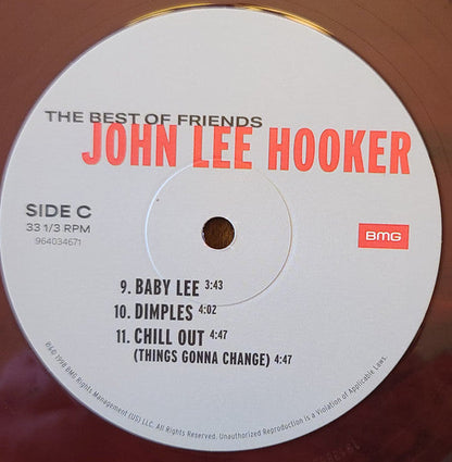 John Lee Hooker - The Best Of Friends (2xMARBLE VINYL / VMP) | Mint (M) Mint (M)-