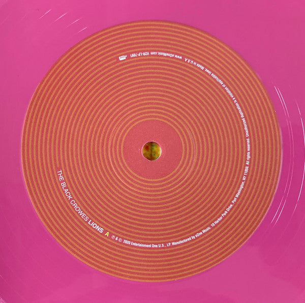 The Black Crowes - Lions *PINK* | Mint (M) Mint (M)-